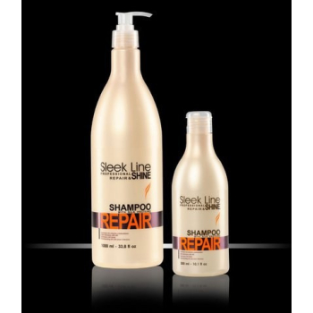 STAPIZ SZAMPON SLEEK LINE REPEIR Z JEDWABIEM 1L 